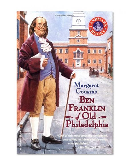 Book Cover Ben Franklin of Old Philadelphia (Landmark Books)