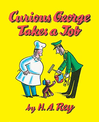 Book Cover Curious George Takes a Job