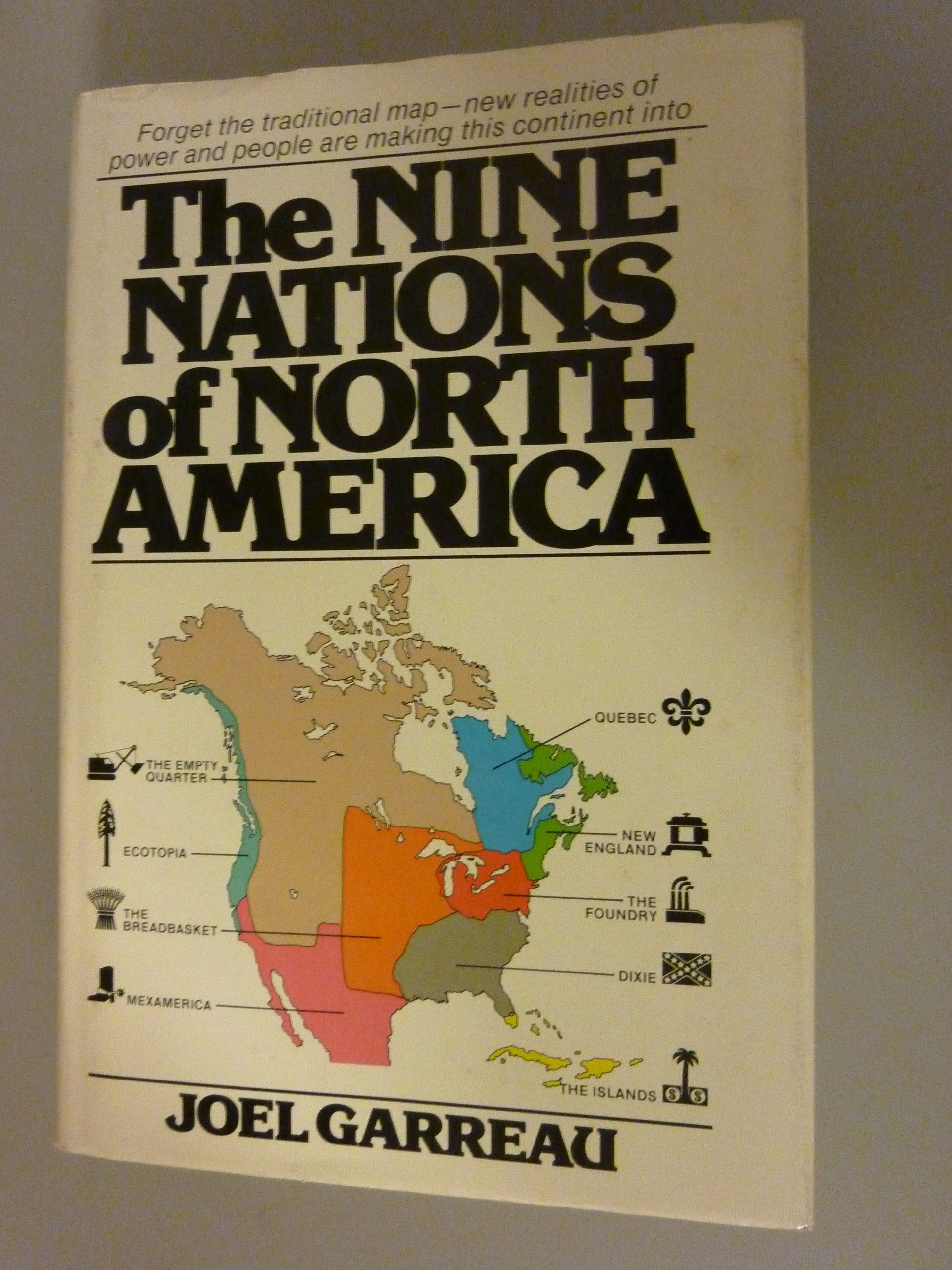 Book Cover The Nine Nations of North America