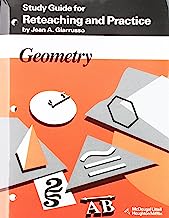 Book Cover Geometry: Study Guide for Reteaching & Practice