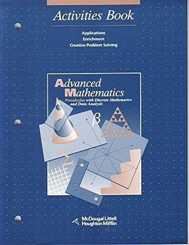 McDougal Littell Advanced Math: Activities Book Grades 9-12