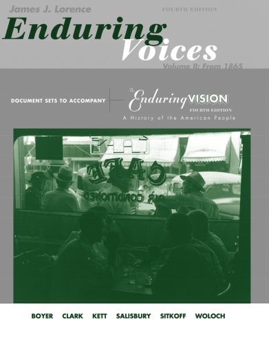 Enduring Voices Document Sets, Vol. 2