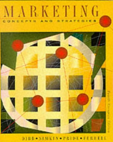 MARKETING: CONCEPTS AND STRATEGIES