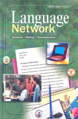 Book Cover Language Network: Student Edition Grade 8 2001