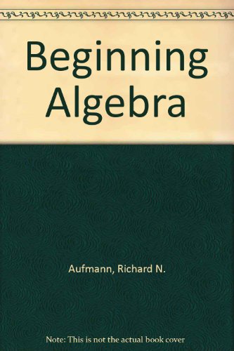 Beginning Algebra And Student H M Cubed, Fifth Edition