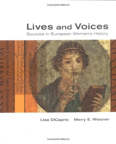 Book Cover Lives and Voices: Sources in European Women's History
