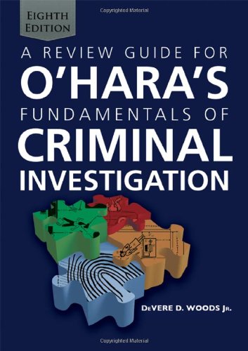 Book Cover A Review Guide for O'Hara's Fundamentals of Criminal Investigation