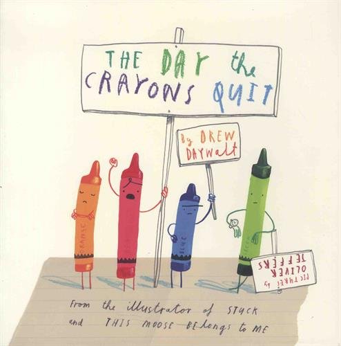 Book Cover The Day Crayons Quit