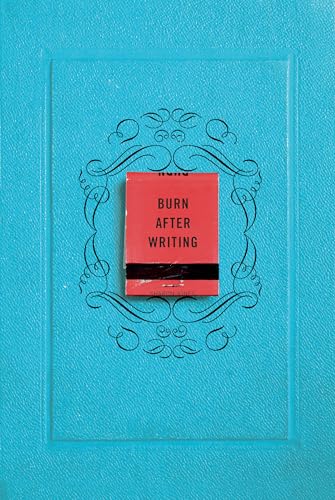 Book Cover Burn After Writing