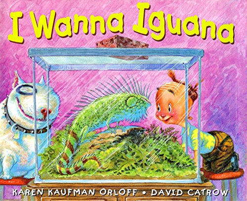 Book Cover I Wanna Iguana