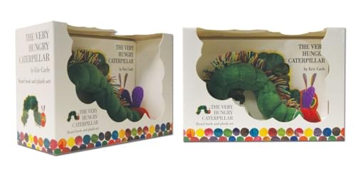 Book Cover The Very Hungry Caterpillar Board Book and Plush (Book&Toy)