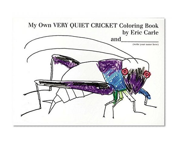 Book Cover My Own Very Quiet Cricket Coloring Book