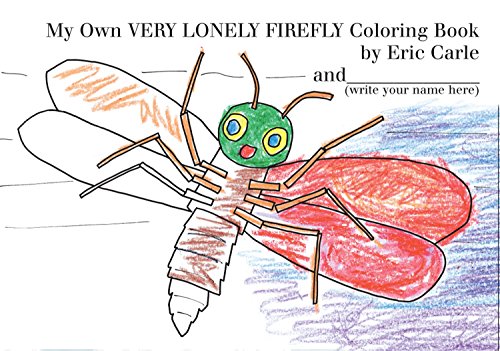 Book Cover My Own Very Lonely Firefly Coloring Book