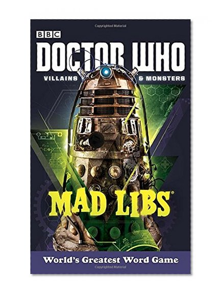 Book Cover Doctor Who Villains and Monsters Mad Libs