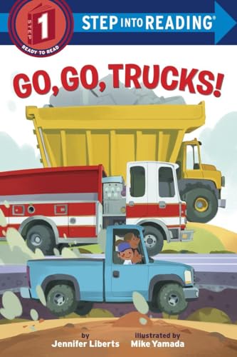 Book Cover Go, Go, Trucks! (Step into Reading)