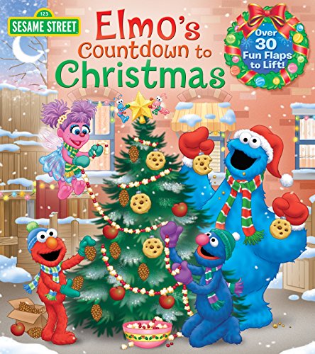 Book Cover Elmo's Countdown to Christmas (Sesame Street) (Lift-the-Flap)