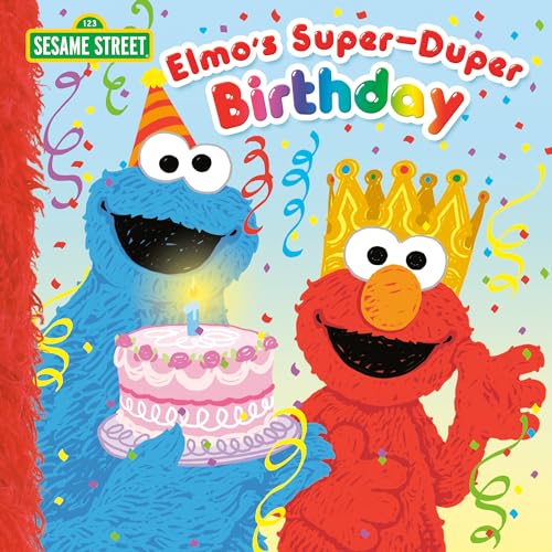 Book Cover Elmo's Super-Duper Birthday (Sesame Street) (Pictureback(R))