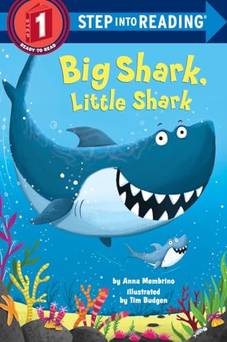 Book Cover Big Shark, Little Shark (Step into Reading)