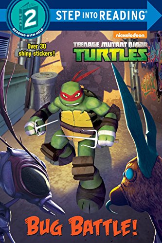 Book Cover Bug Battle! (Teenage Mutant Ninja Turtles) (Step into Reading)
