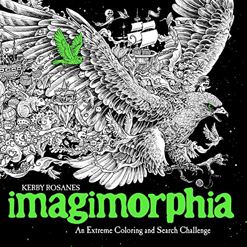 Book Cover Imagimorphia: An Extreme Coloring and Search Challenge