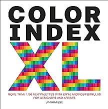 Book Cover Color Index XL: More than 1,100 New Palettes with CMYK and RGB Formulas for Designers and Artists