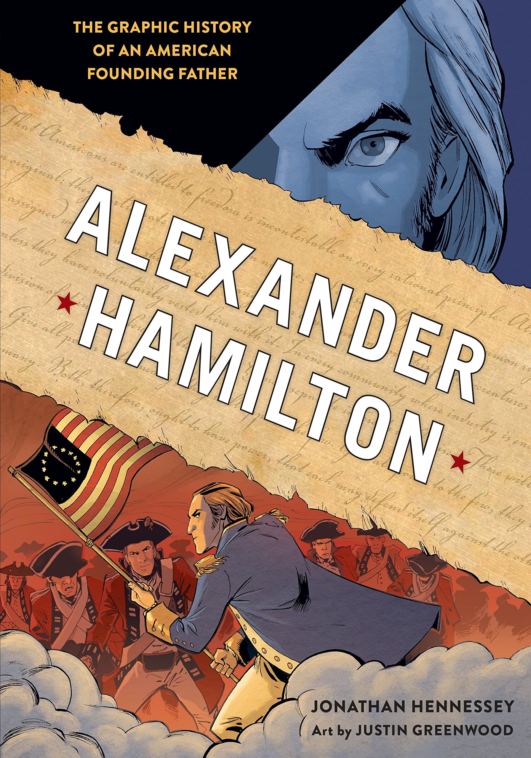 Book Cover Alexander Hamilton: The Graphic History of an American Founding Father