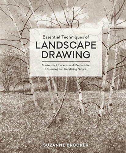 Book Cover Essential Techniques of Landscape Drawing: Master the Concepts and Methods for Observing and Rendering Nature