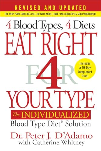 Book Cover Eat Right 4 Your Type (Revised and Updated): The Individualized Blood Type DietÂ® Solution