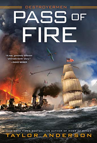 Book Cover Pass of Fire (Destroyermen)