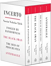 Book Cover Incerto: Fooled by Randomness, The Black Swan, The Bed of Procrustes, Antifragile