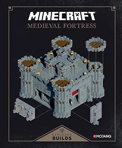 Book Cover Minecraft: Exploded Builds: Medieval Fortress: An Official Mojang Book