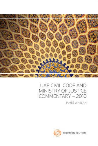 UAE Civil Code and Ministry of Justice Commentary 2010
