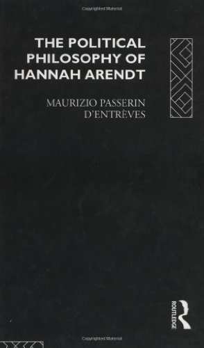 The Political Philosophy of Hannah Arendt
