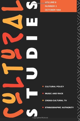 Cultural Studies: Volume 8, Issue 3