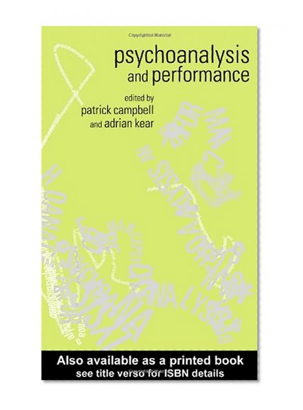 Psychoanalysis and Performance