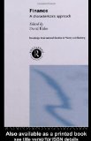 Finance: A Characteristics Approach (Routledge International Studies in Money and Banking)