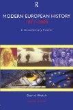 Modern European History, 1871-2000: A Documentary Reader