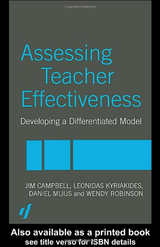 Assessing Teacher Effectiveness: Different models