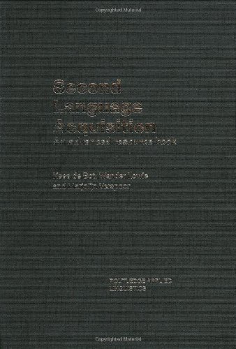 Second Language Acquisition: An Advanced Resource Book (Routledge Applied Linguistics)