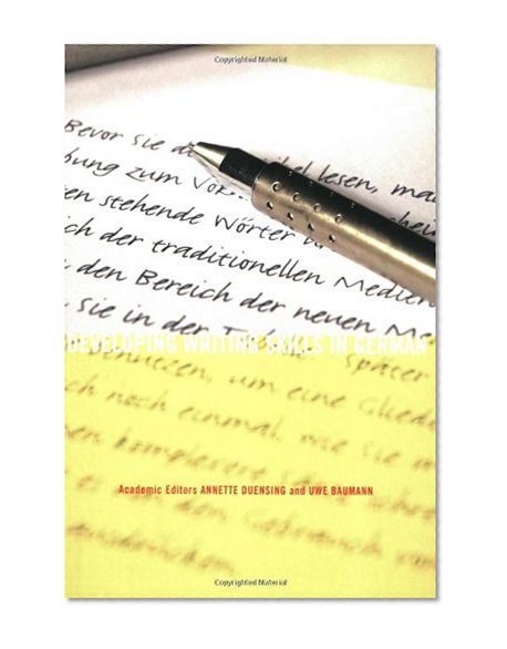 Developing Writing Skills in German