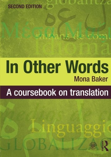 Book Cover In Other Words: A Coursebook on Translation