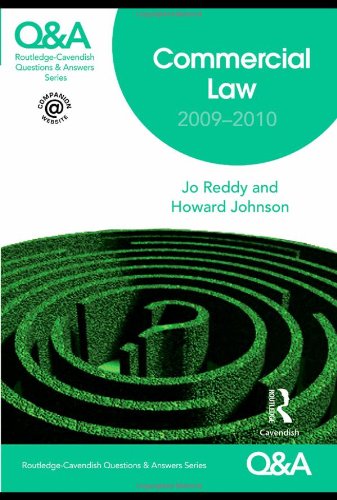 Q&A Commercial Law 2009-2010 (Questions and Answers)
