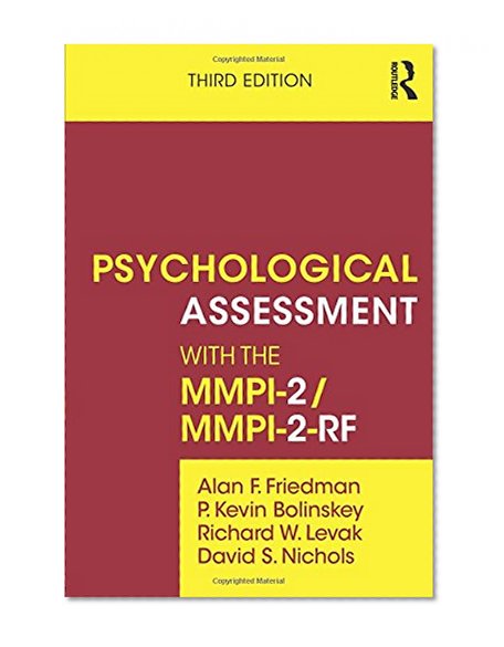 Book Cover Psychological Assessment with the MMPI-2/MMPI-2-RF