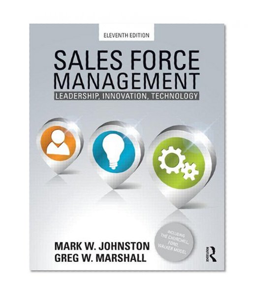 Book Cover Sales Force Management: Leadership, Innovation, Technology - 11th edition
