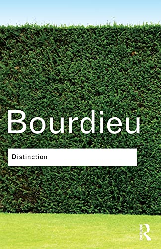 Book Cover Distinction (Routledge Classics)