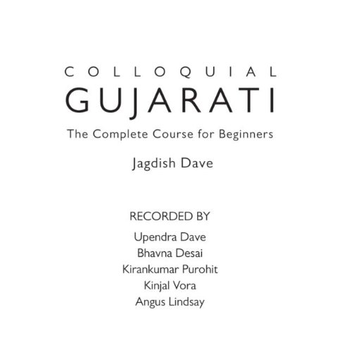 Colloquial Gujarati: The Complete Course for Beginners (Colloquial Series)