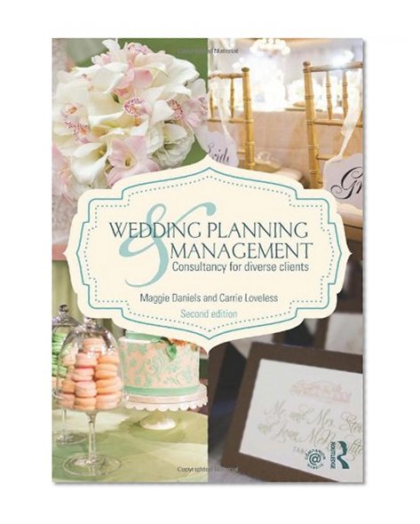 Book Cover Wedding Planning and Management: Consultancy for Diverse Clients
