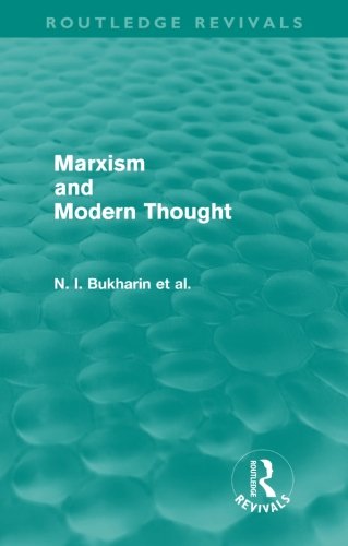 Marxism and Modern Thought (Routledge Revivals)