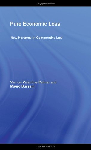Pure Economic Loss: New Horizons in Comparative Law (UT Austin Studies in Foreign and Transnational Law)