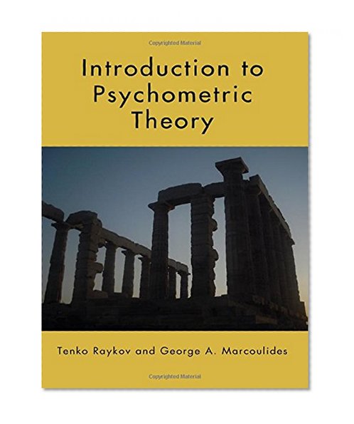 Book Cover Introduction to Psychometric Theory